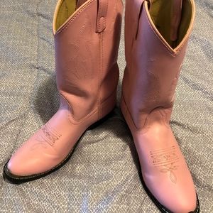Sheplers Red Ranch boots, size 5